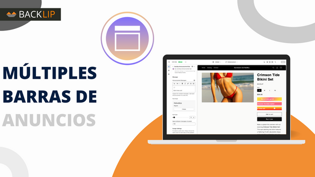 Barra de Anuncio - Múltiples Barras de Anuncio