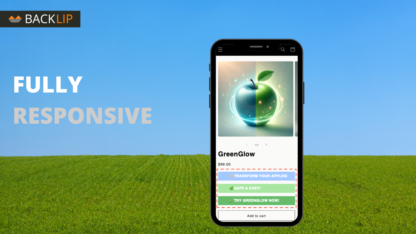 Animiertes Banner: Perfekt optimiert für mobile Geräte