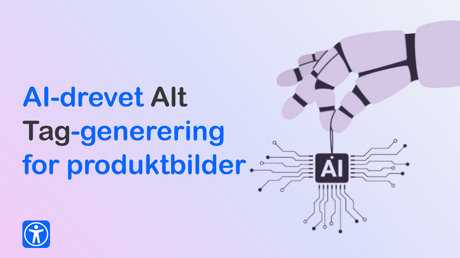 Gjør nettstedet ditt umiddelbart tilgjengelig og ADA, WCAG 2.1, 
