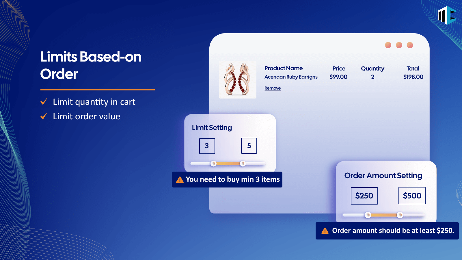 Order Limits Based-on Order