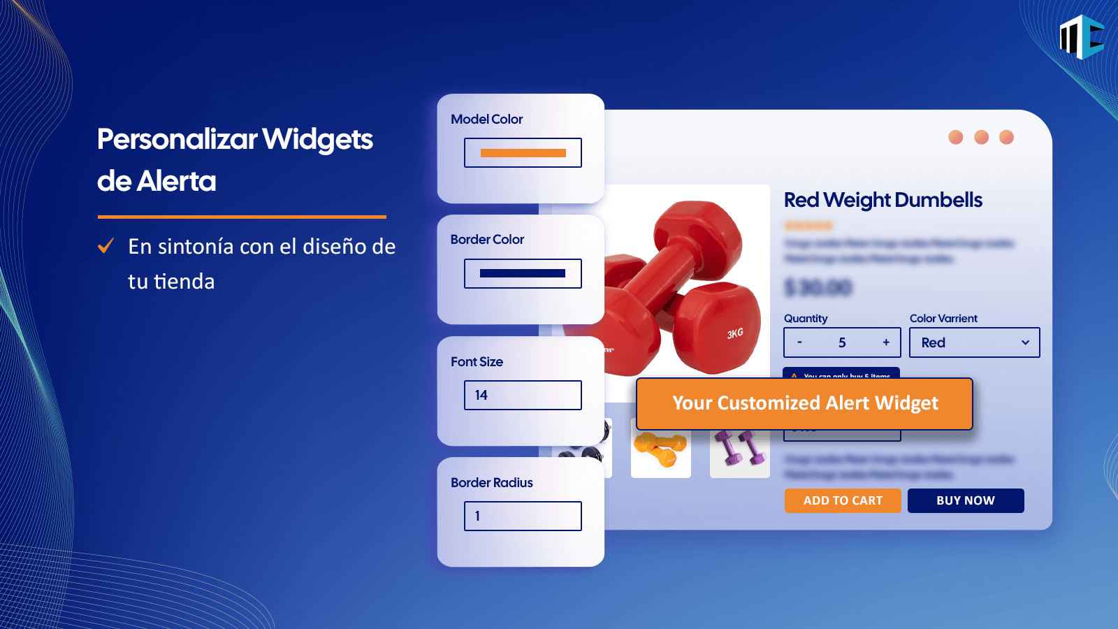 7 - Customize Alert Widgets