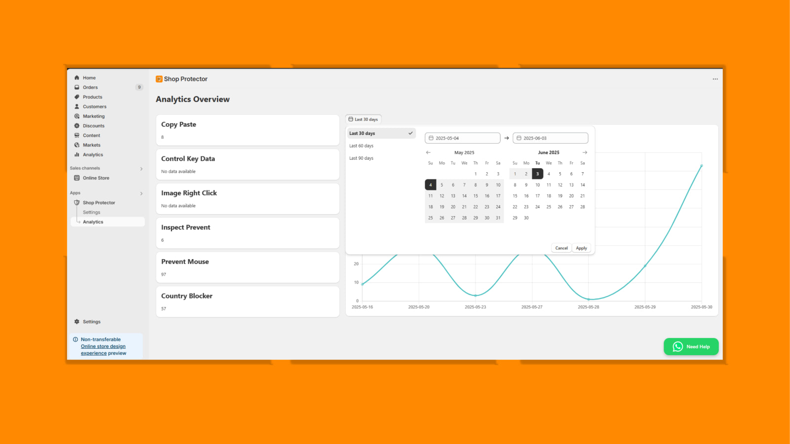 shop protector analytics