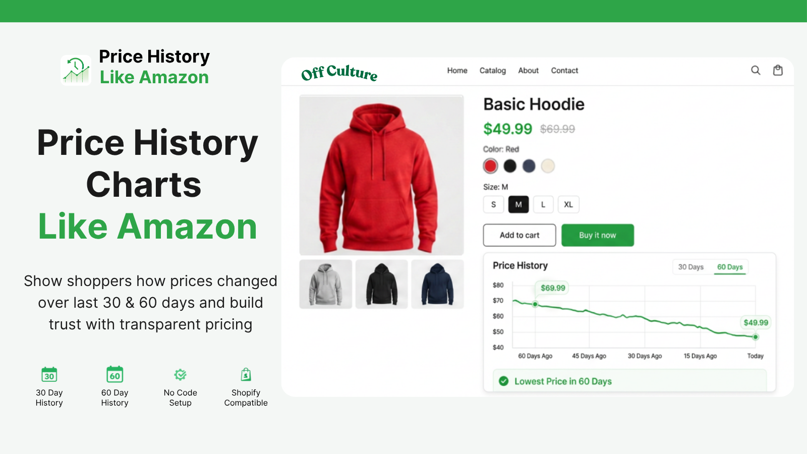 Price history like amazon