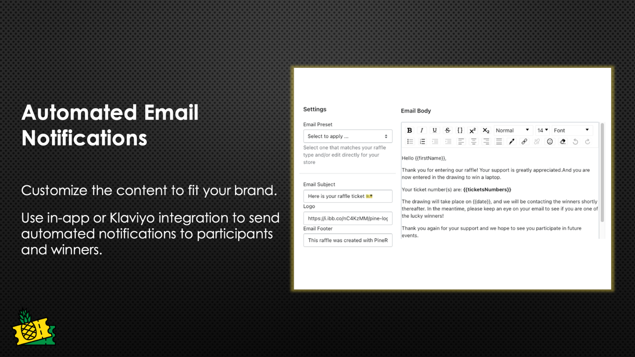 Automated Email Notifications