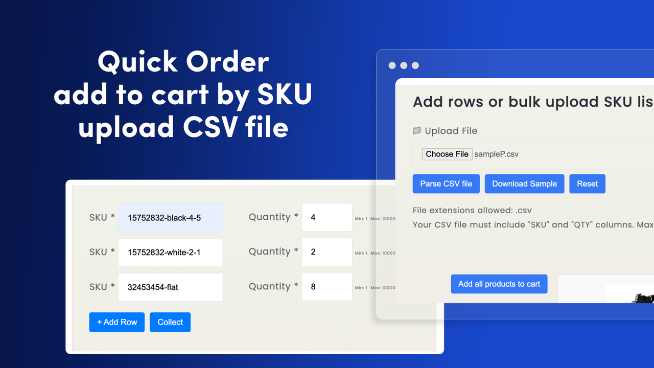 order faster