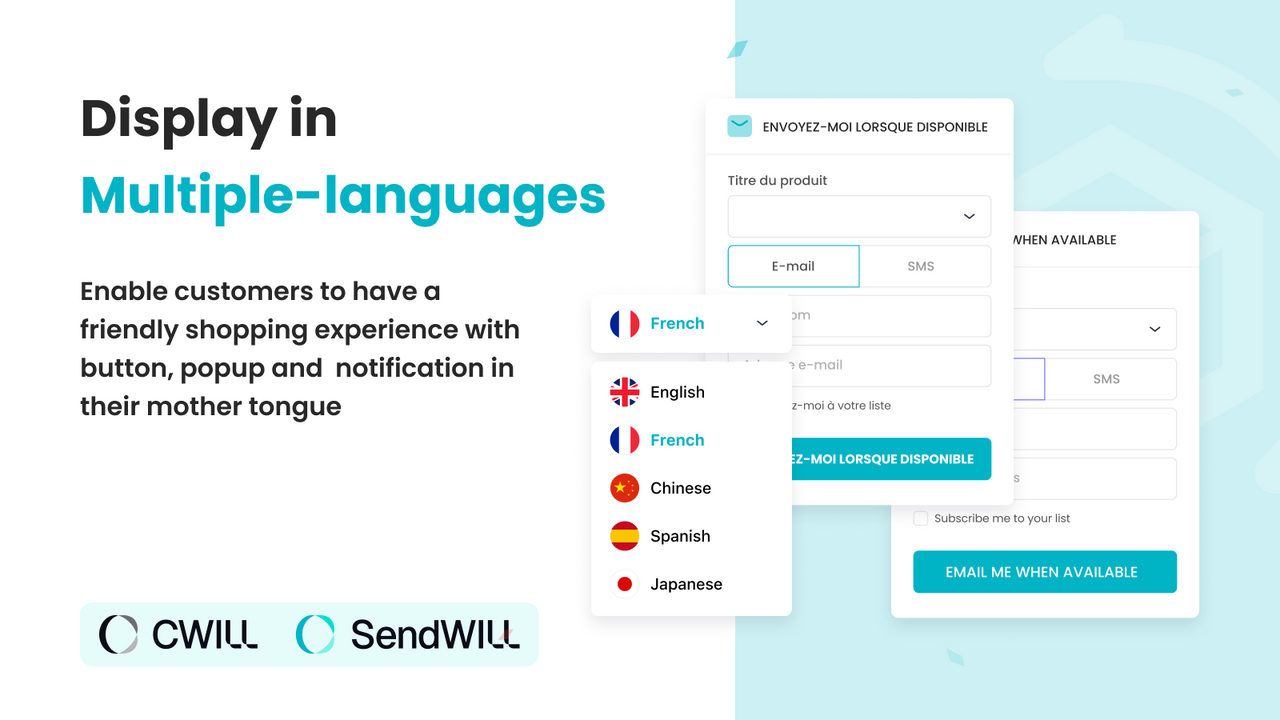 Multiple languages