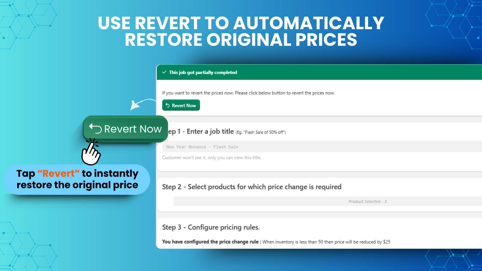 Revert Option
