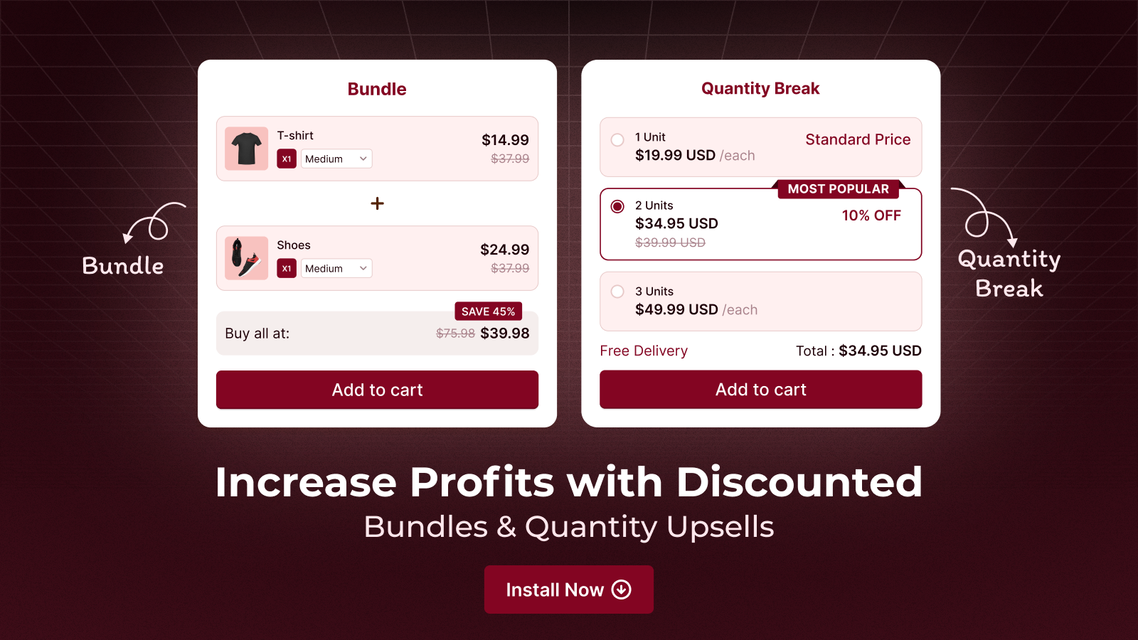 Constructor de Paquetes y Creador de Ofertas Combinadas