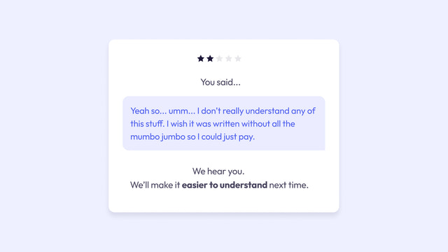 An example of an Asklet widget in action