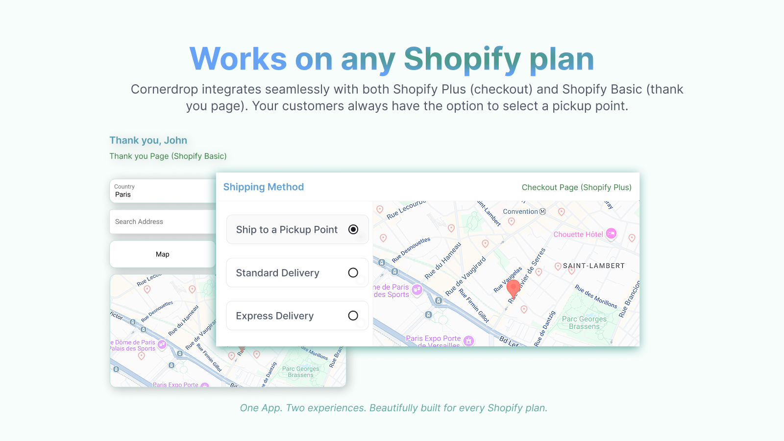Works on any Shopify Plan