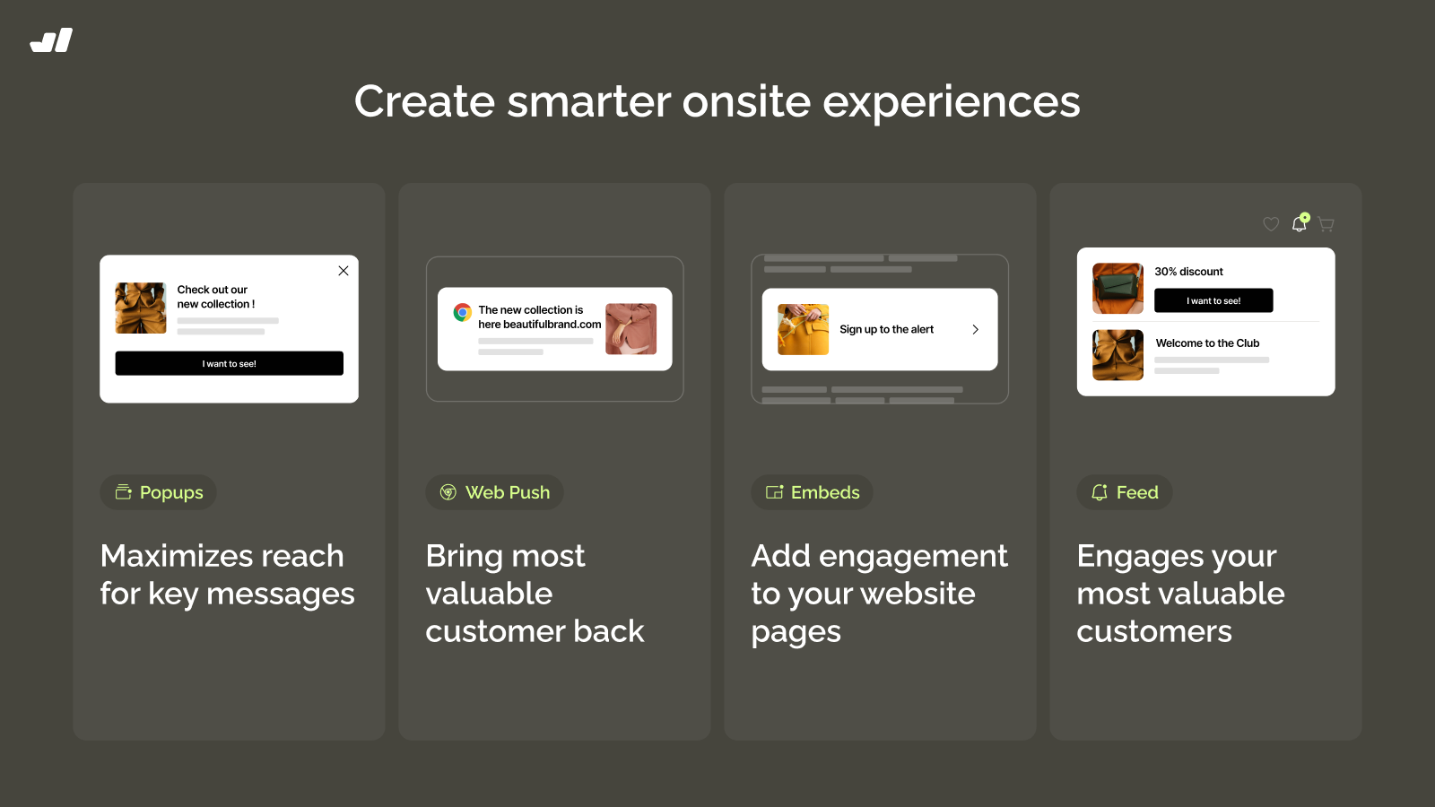 CRO - AI Popups, Notifications, Web Push