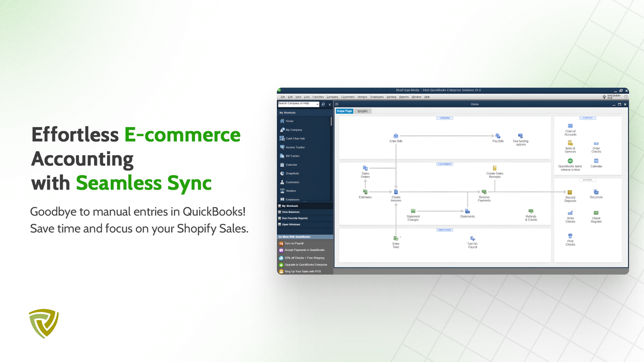 Effortless E-Commerce Accounting with Seamless sync