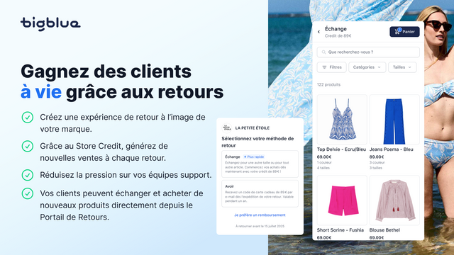 Gagnez des clients à vie grâce aux retours
