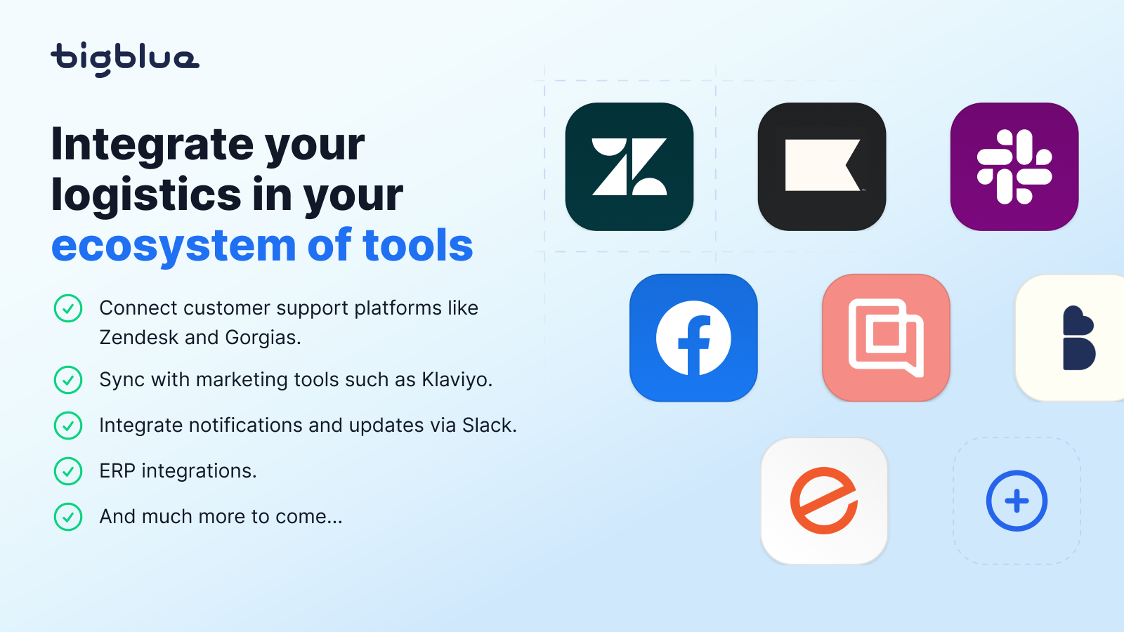 Integrate to your ecosystem of tools