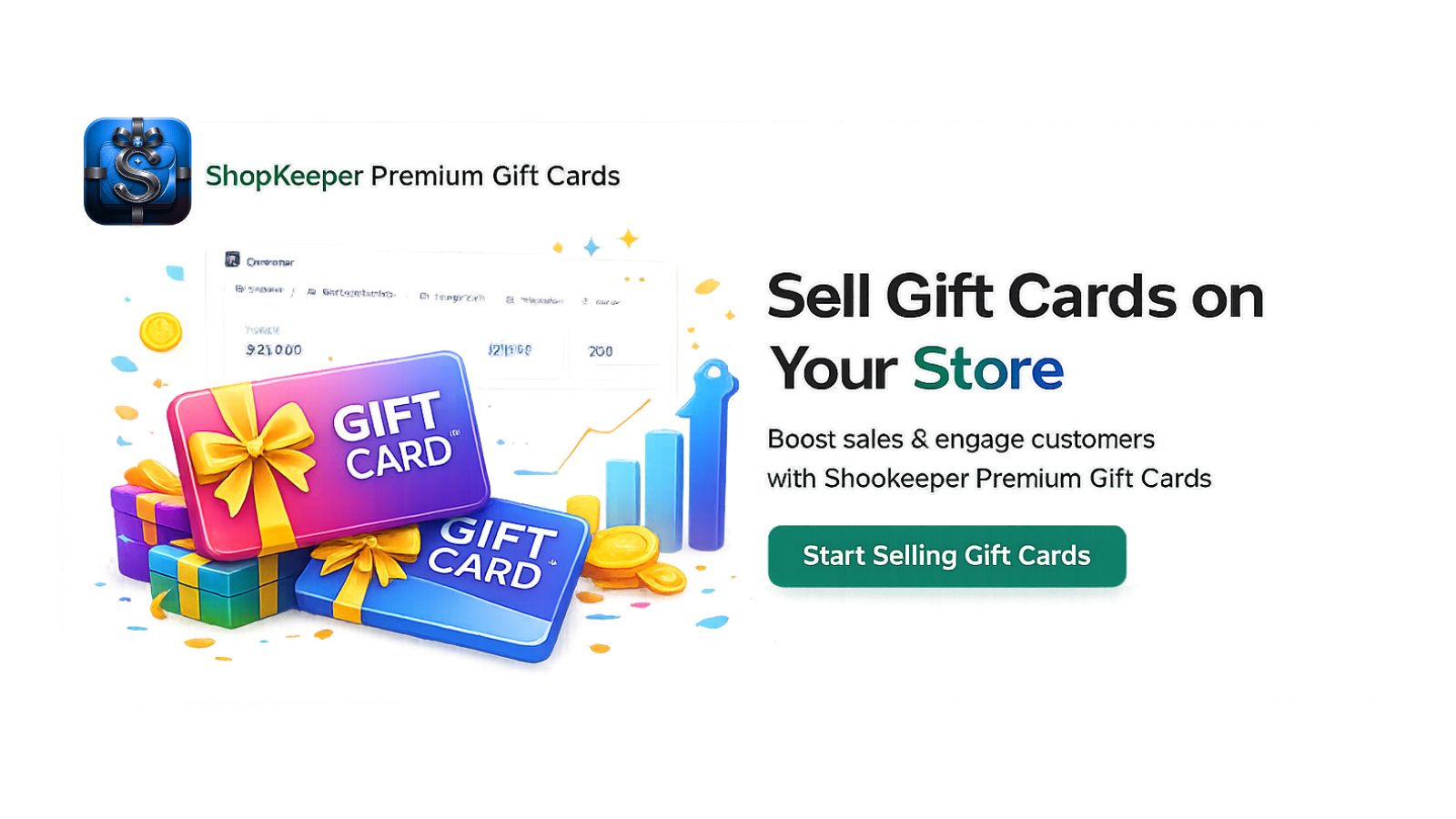 Offer bonus gift cards and boost customer spending.