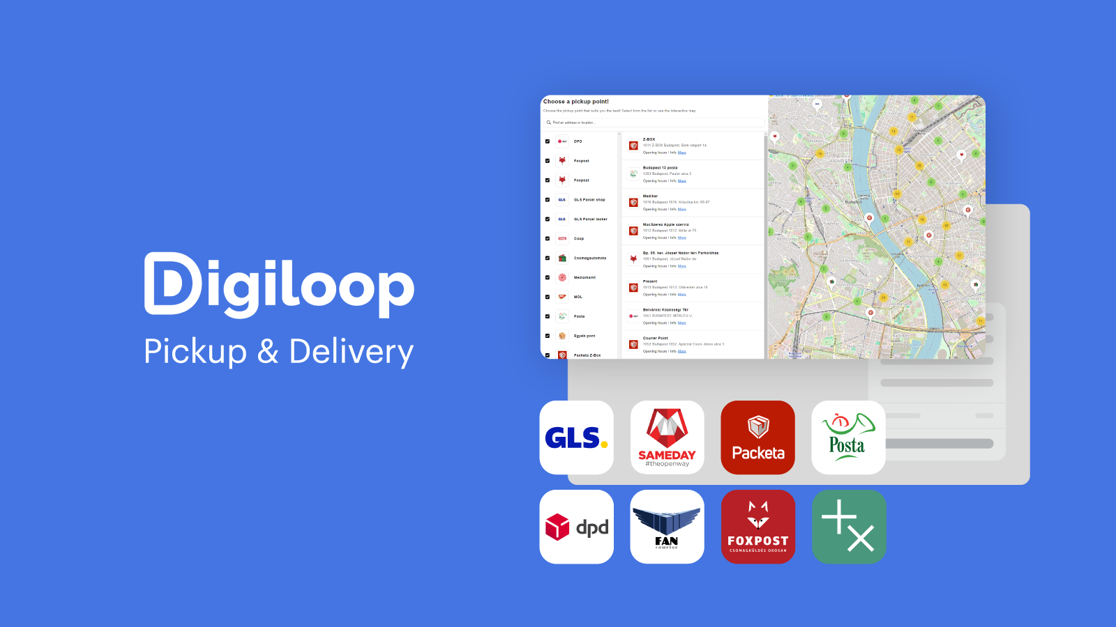 Digiloop - Pickup & Delivery