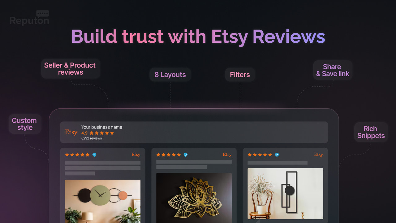 Reputon Etsy レビュー