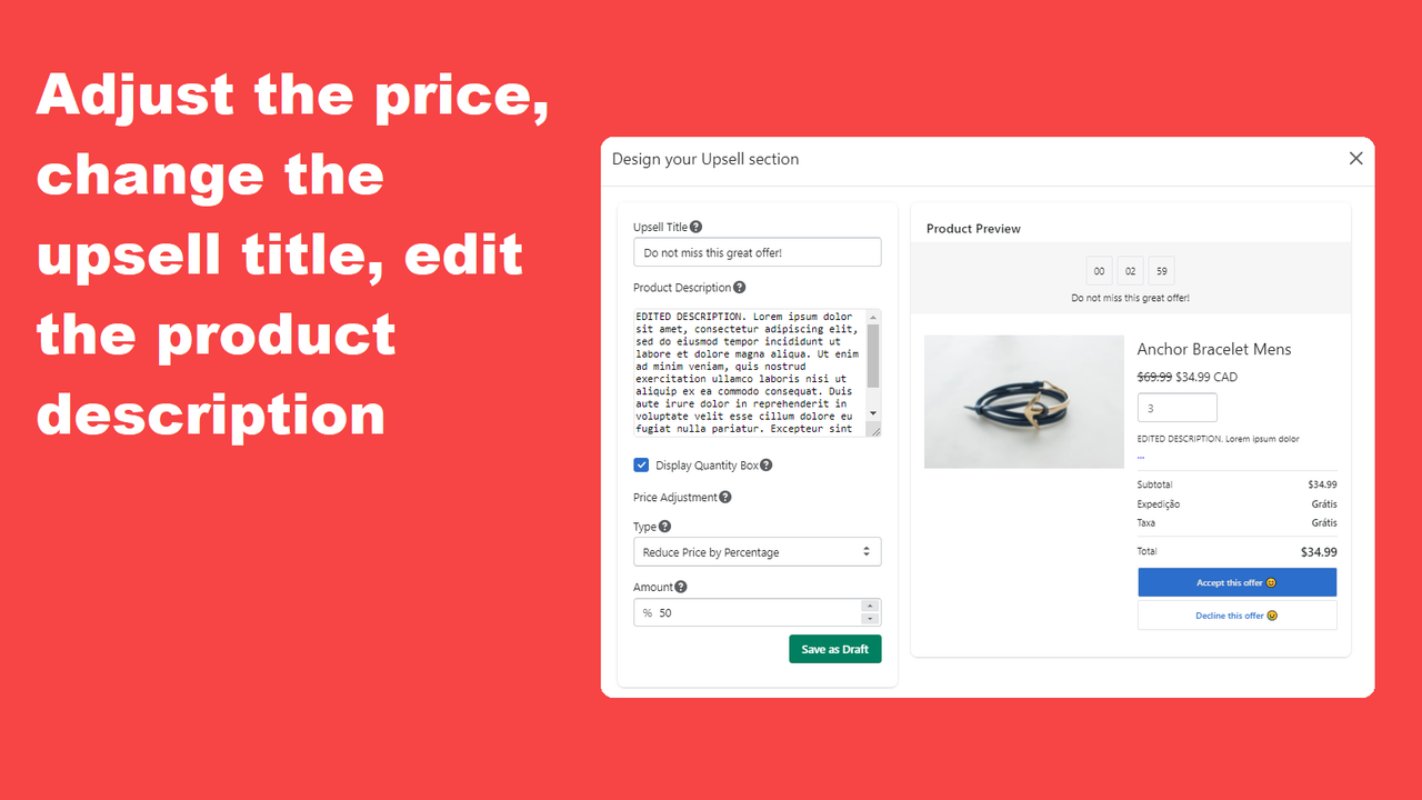 product customization