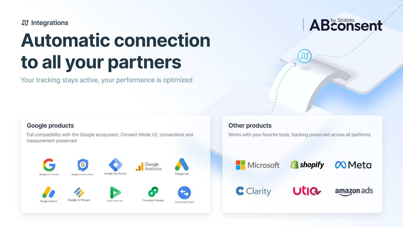 Automatic connection to your partners