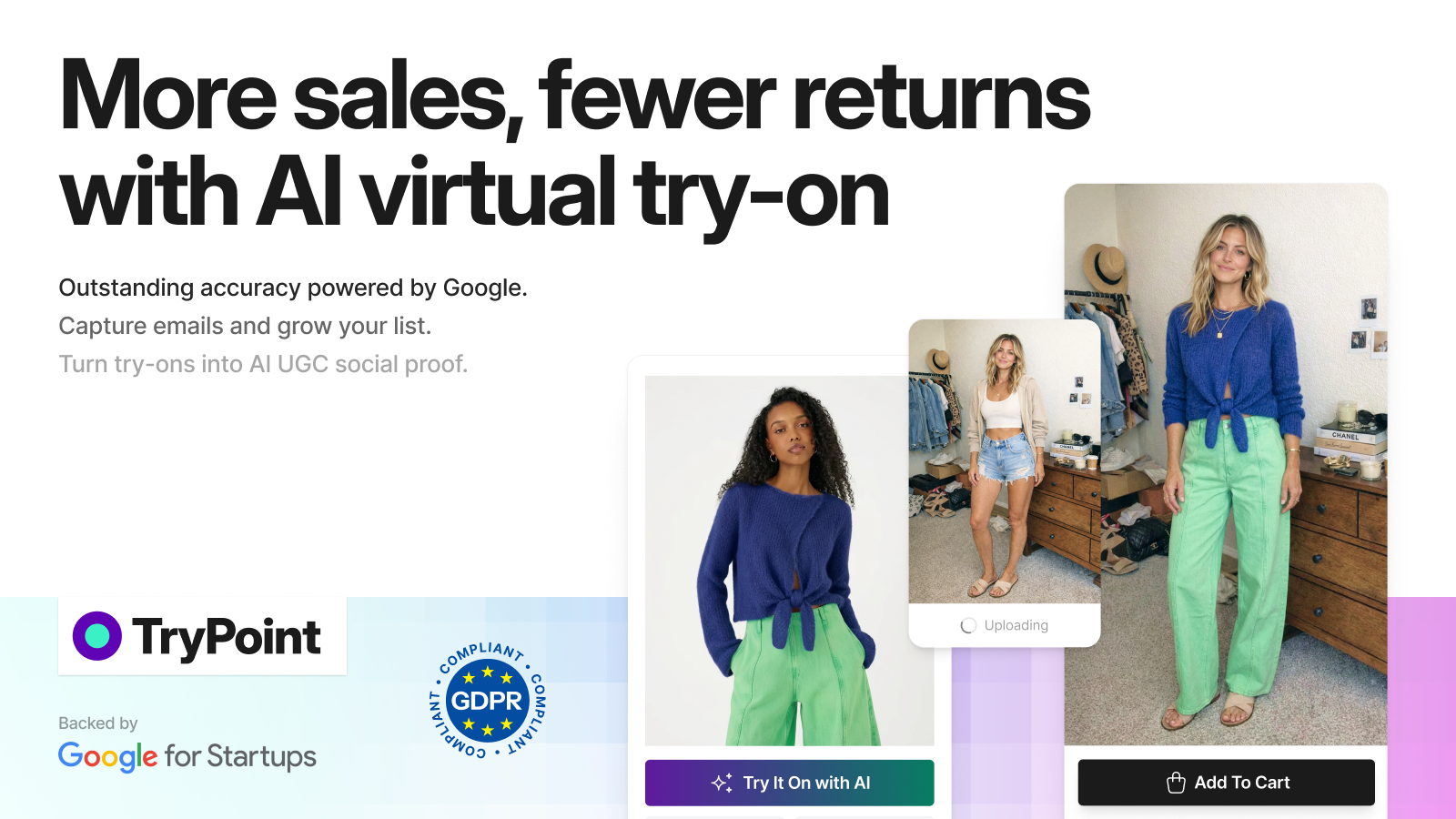 More Sales, Fewer Returns With AI Virtual Try-On for Fashion