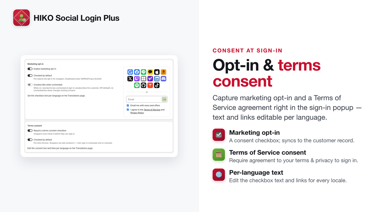 Login analytics by provider, device and region