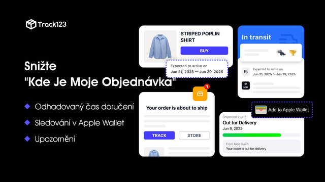 Snížit "Kde je moje objednávka"
