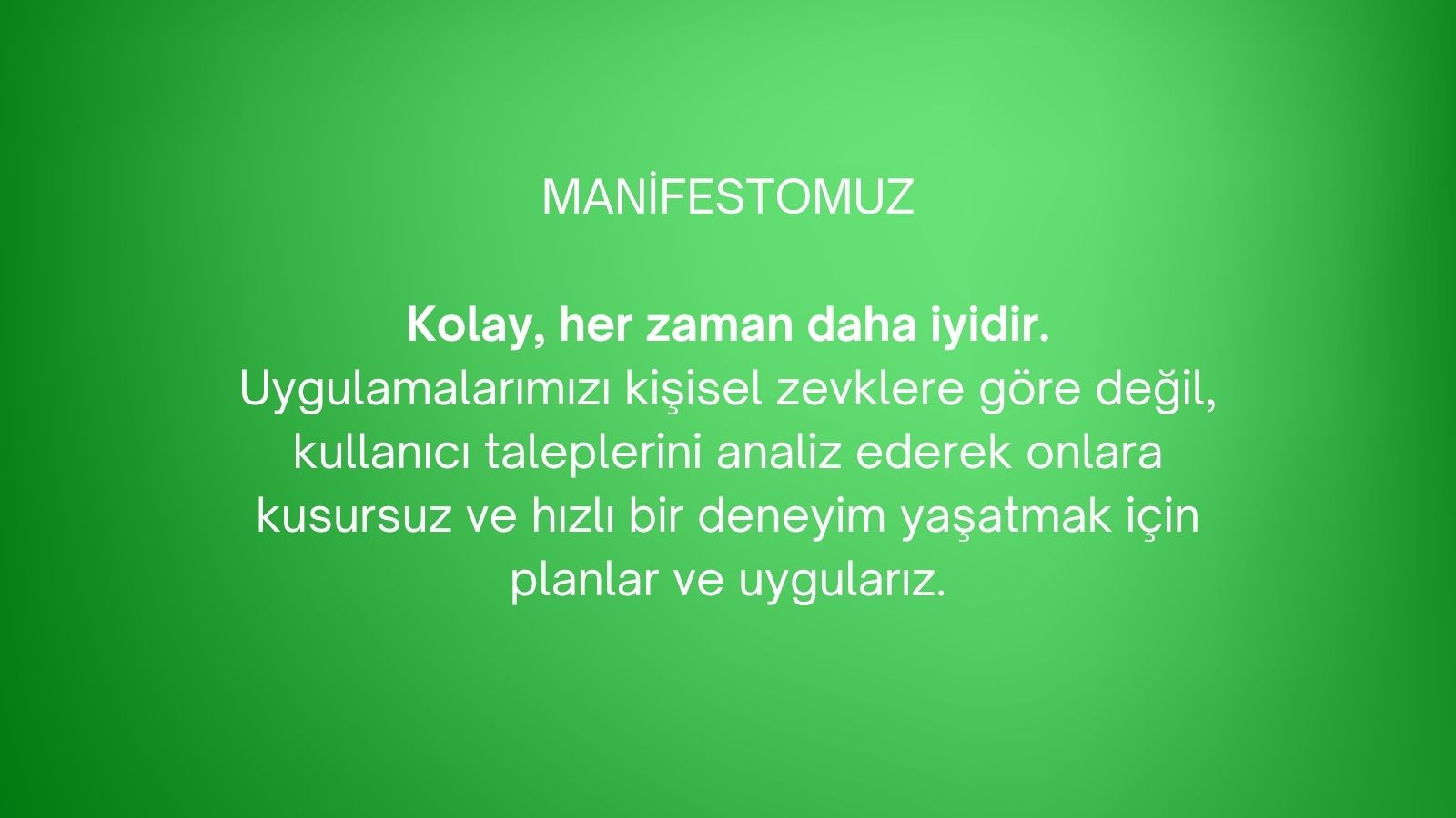 Manifesto