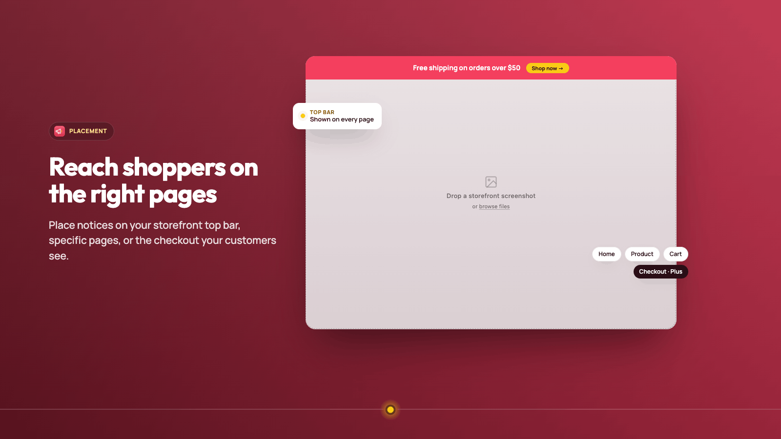 Reach shoppers on the right pages