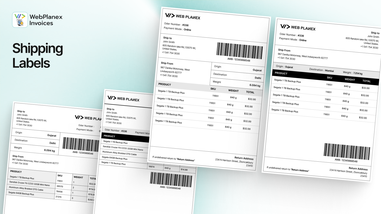 Shipping Labels
