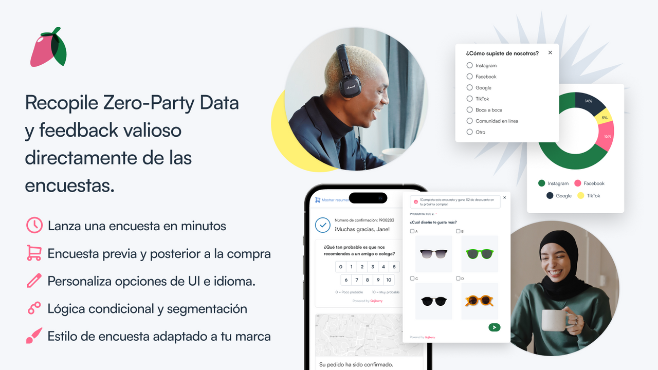 Recopile Zero-Party Data y feedback valioso directamente