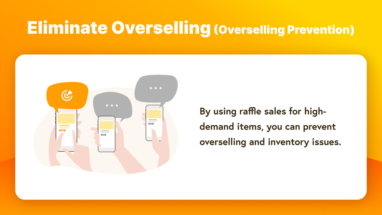 Eliminate Overselling (Overselling Prevention)