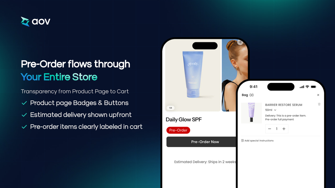 Displayed on mobile screen
