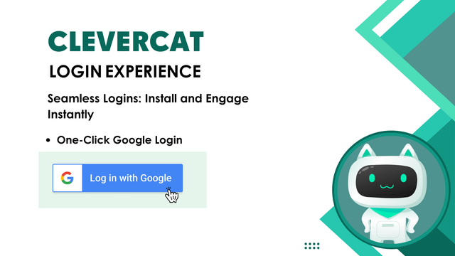 Single Click Google Login