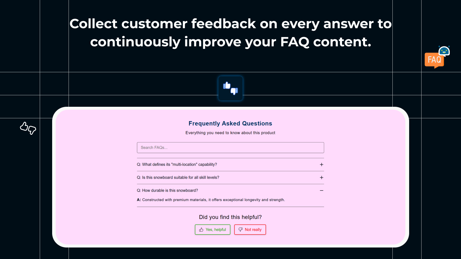   Customer Feedback