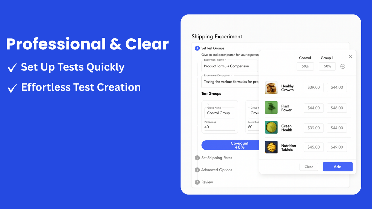 Professional & Clear