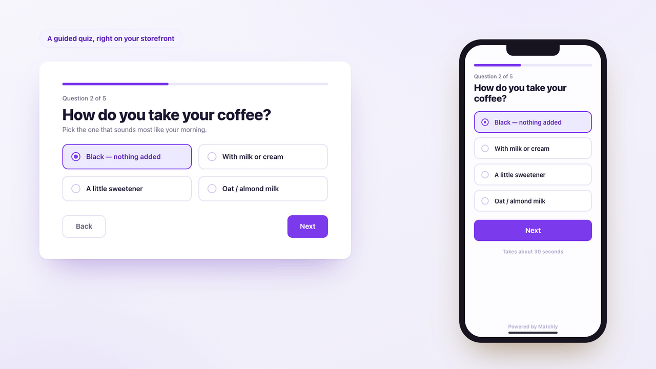 Help every shopper find their perfect match