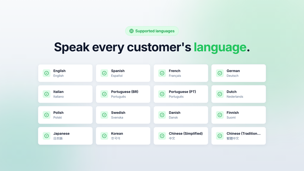 Multi Language 