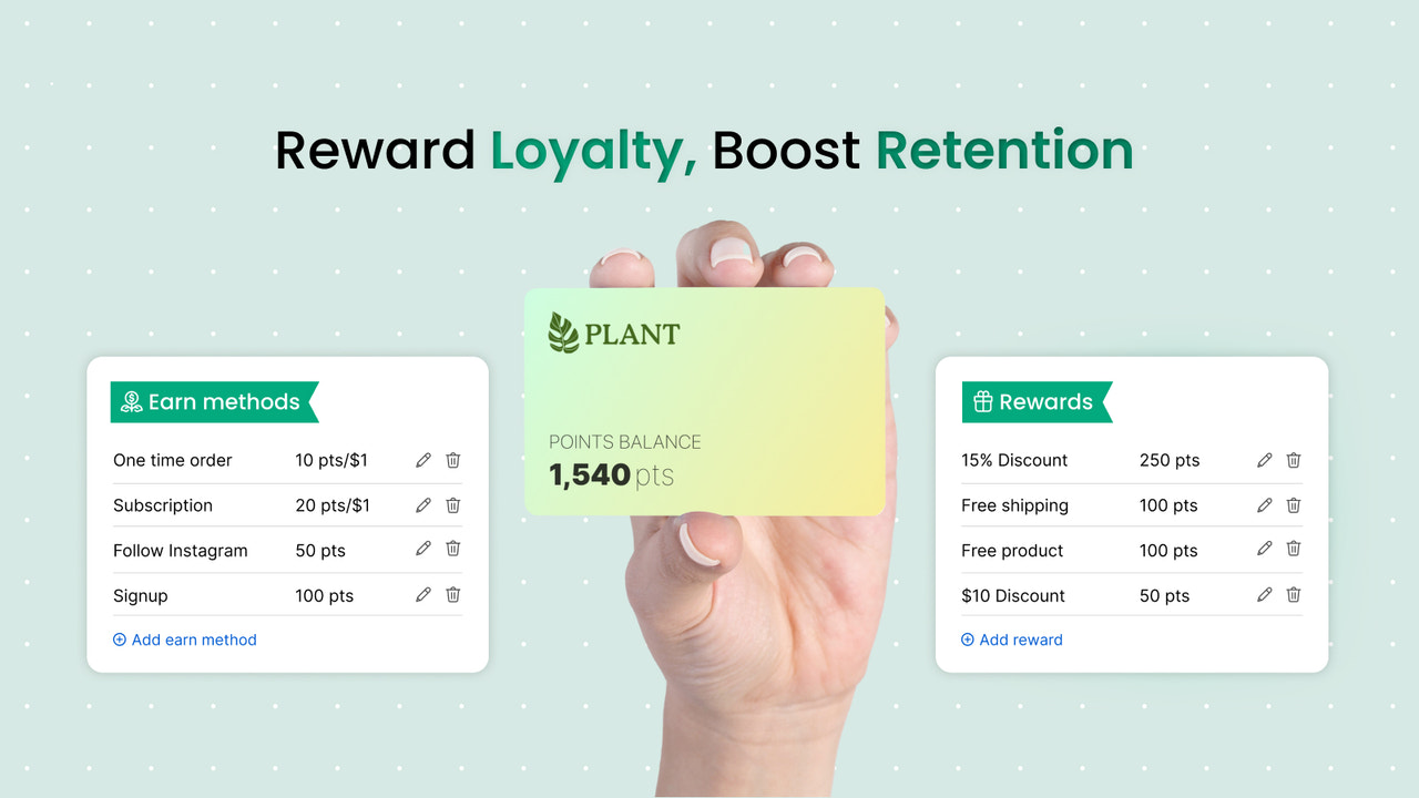 Reward loyalty, boost retention