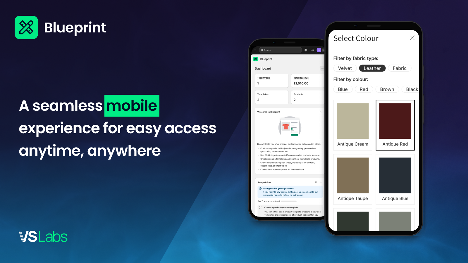 A seamless mobile experience for easy access anytime, anywhere