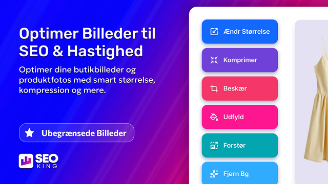 Optimer Billeder til SEO & Hastighed