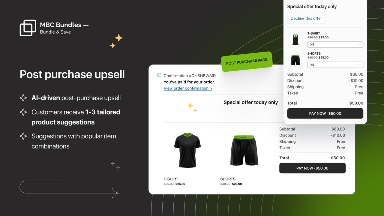 bundle stack discounts product discount order discount