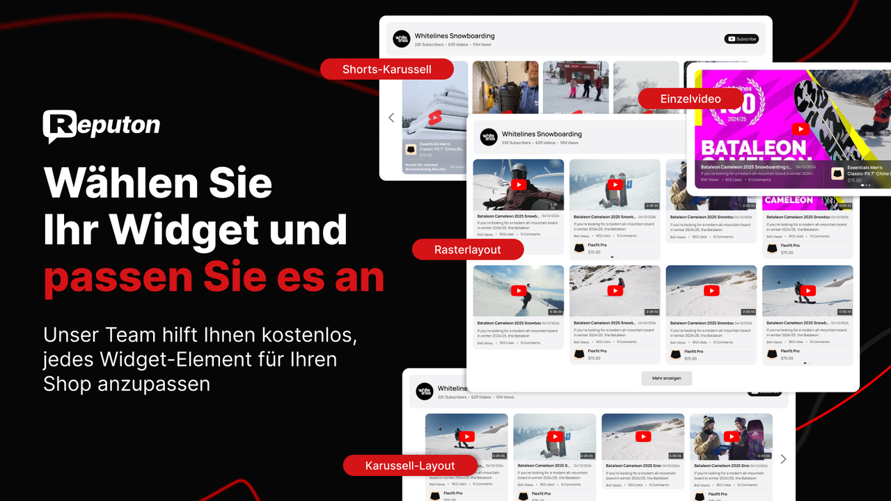Shopify-YouTube-Feed