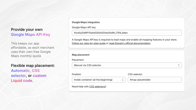 Omnium Maps, API Key