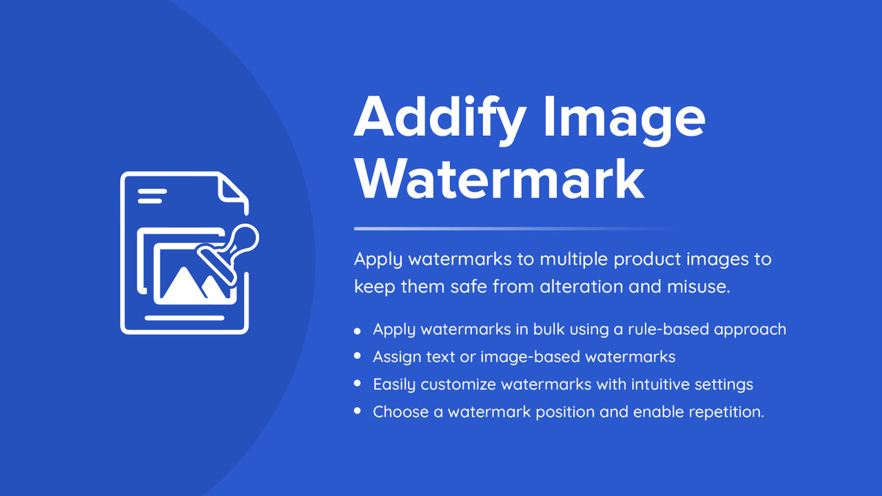 Shopify Image Watermark