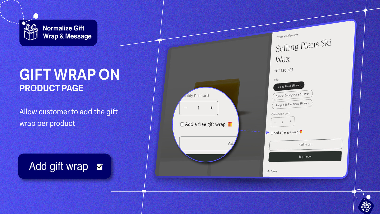 Product page preview