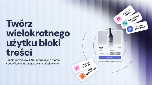 Buduj bloki treści wielokrotnego użytku