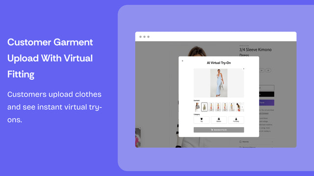 Enhanced shopping confidence with realistic clothing visualizati