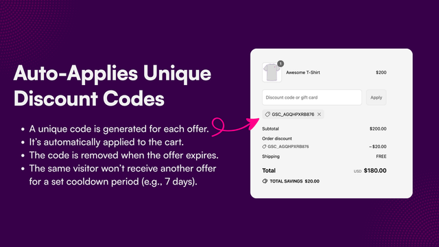 Show timed product discount and cart discount on key pages