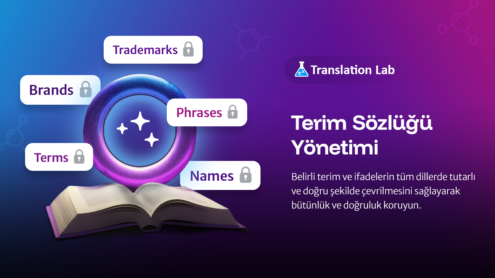 Translation Lab: Terim Sözlüğü Yönetimi