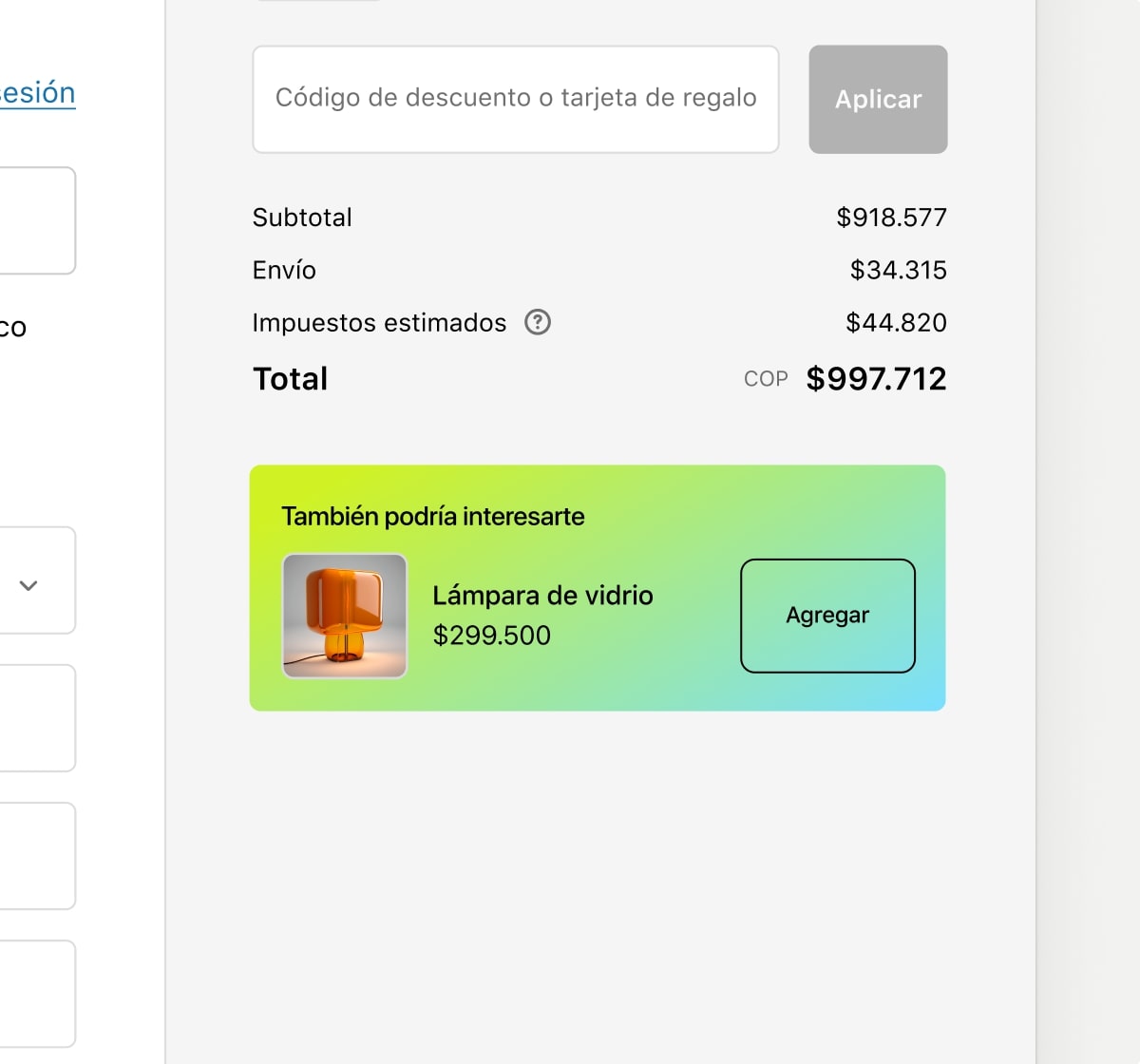 Ofertas de productos